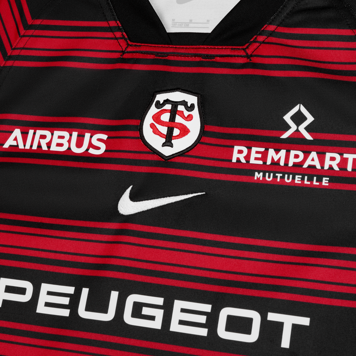 Nike Stade Toulousain Home Replica Rugby Shirt 2025/26 Kids