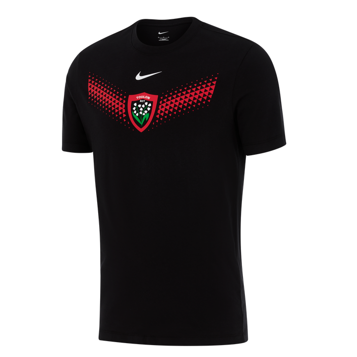 Nike RC Toulon Graphic Rugby T-shirt Black