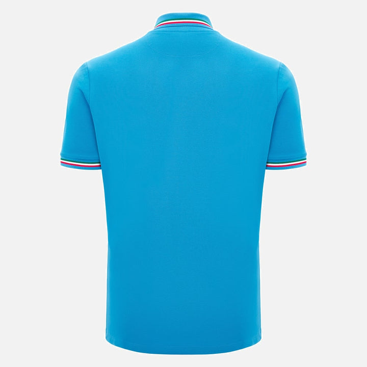 Macron Italy Rugby Travel Polo Shirt Men