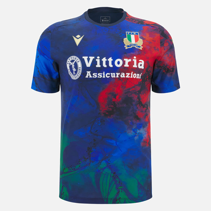 Macron Italy Rugby 2025/26 Training T-shirt Men