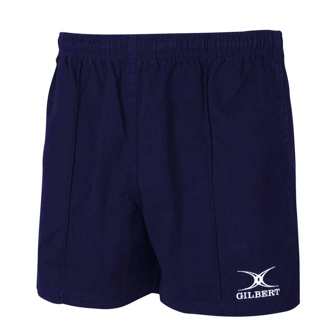 Pantaloncini da rugby Gilbert Kiwi Pro blu navy (con tasche)