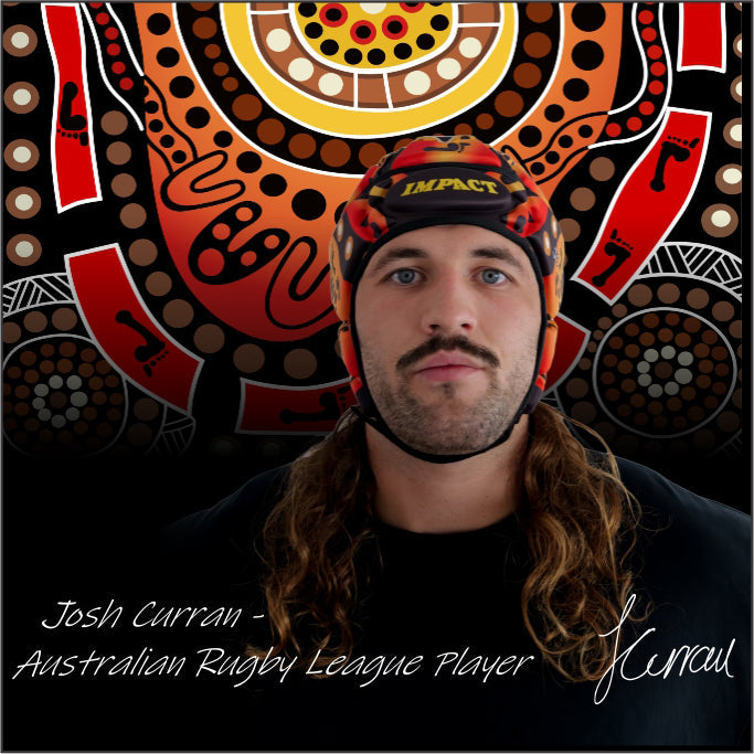 Impact Rugby Josh Curran "Warrior Within" Headguard