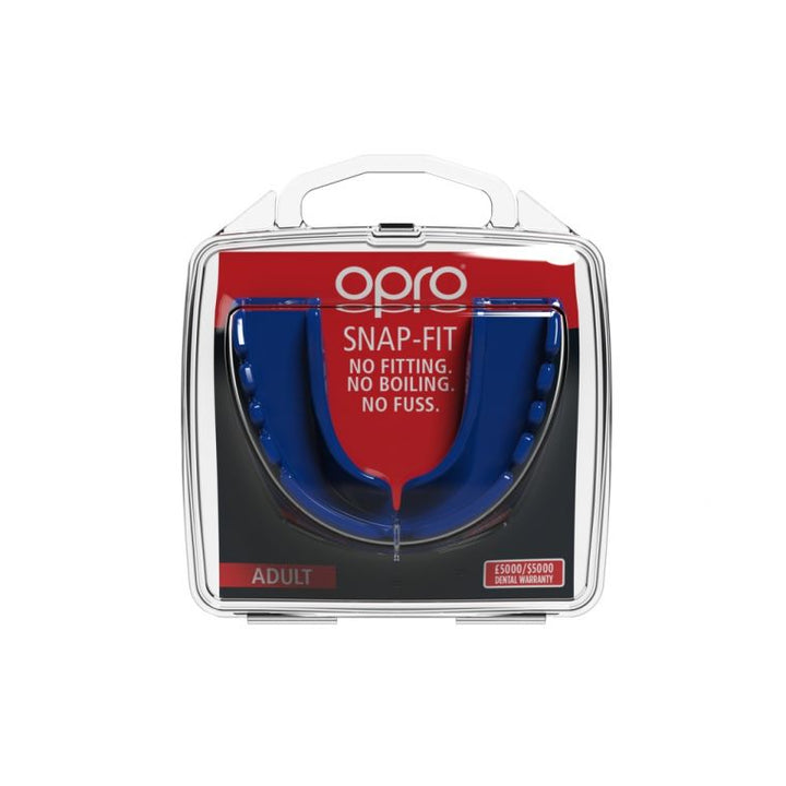 Opro Snap-Fit Mouthguard Kids Blue