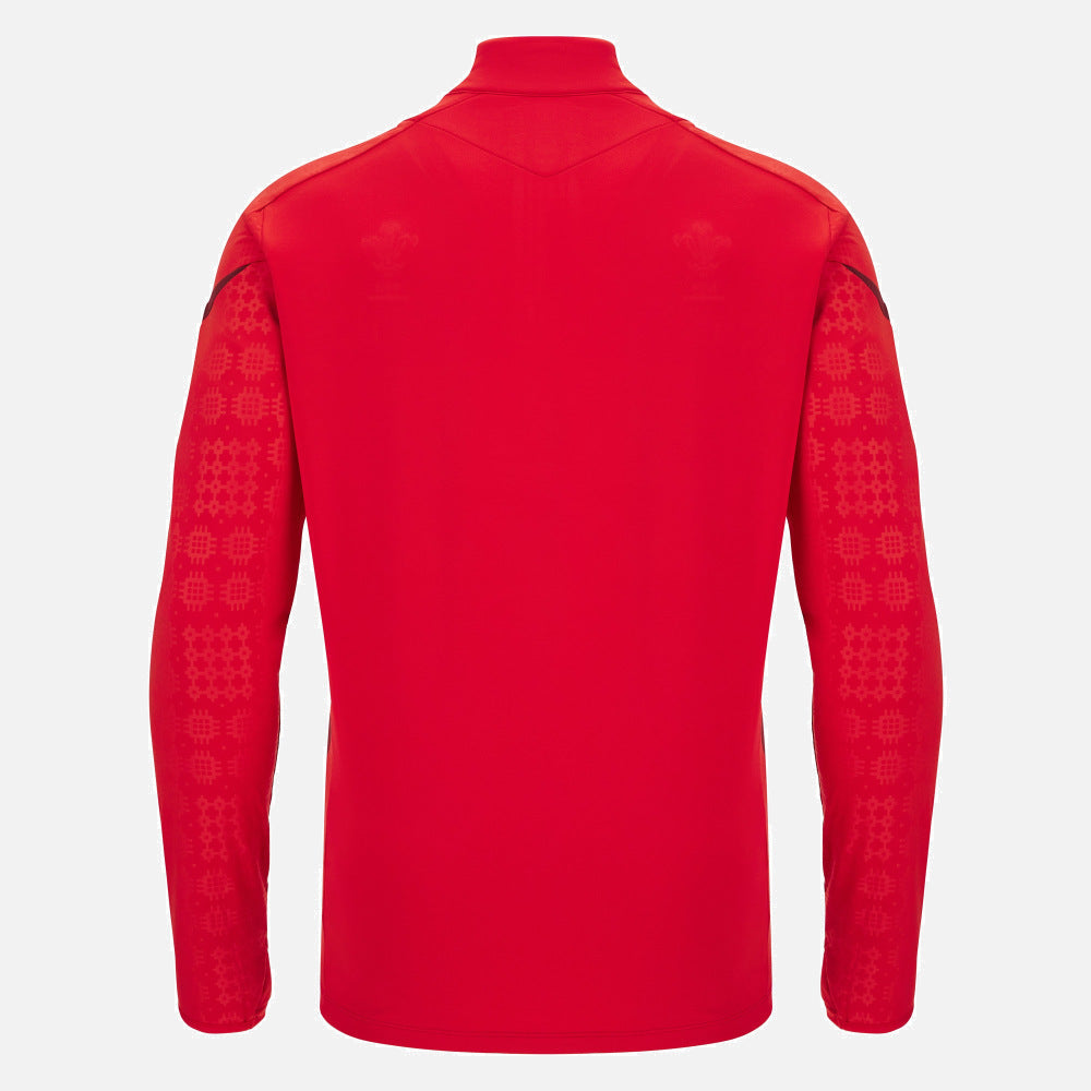 Macron Rugby Wales 2025/26 1/4 Zip Training Top Men’s