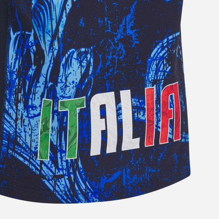 Macron Italy Rugby Training Jersey Junior