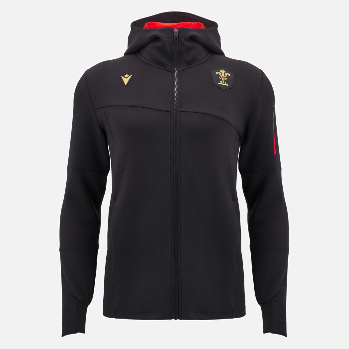 Macron Wales Rugby Full-Zip Hoodie Men