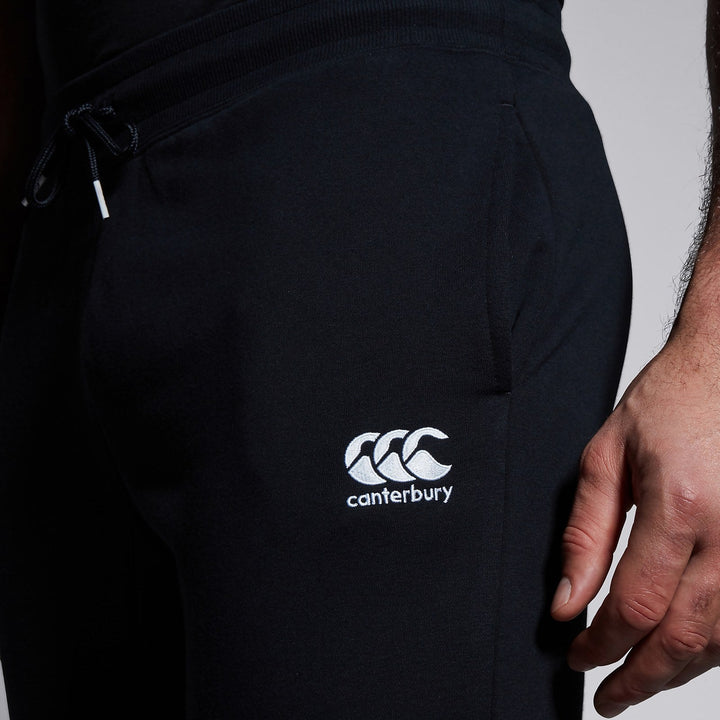 Canterbury Tapered Fleece Cuffpant Black