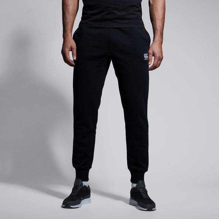 Canterbury Tapered Fleece Cuffpant Black