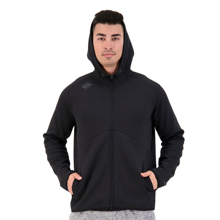 Canterbury Men’s Vapodri Full Zip Tempo Hoodie Black