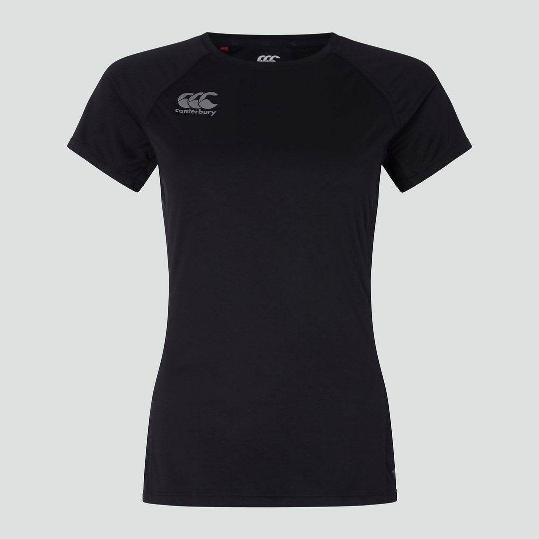 Women's Vapodri Super Light Tee Black/Grey