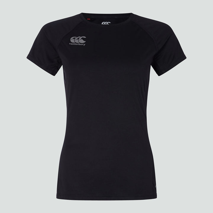 Women's Vapodri Super Light Tee Black/Grey