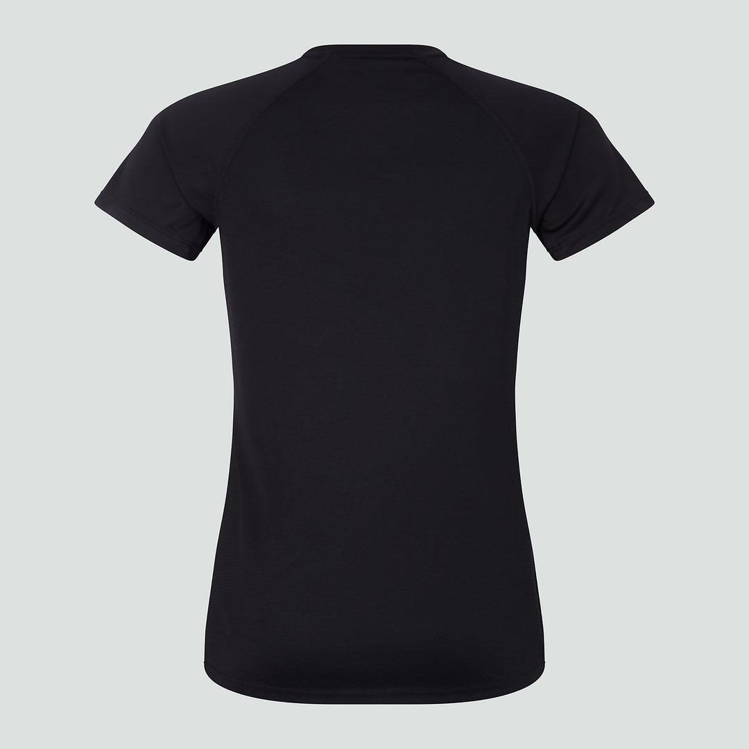 Women's Vapodri Super Light Tee Black/Grey