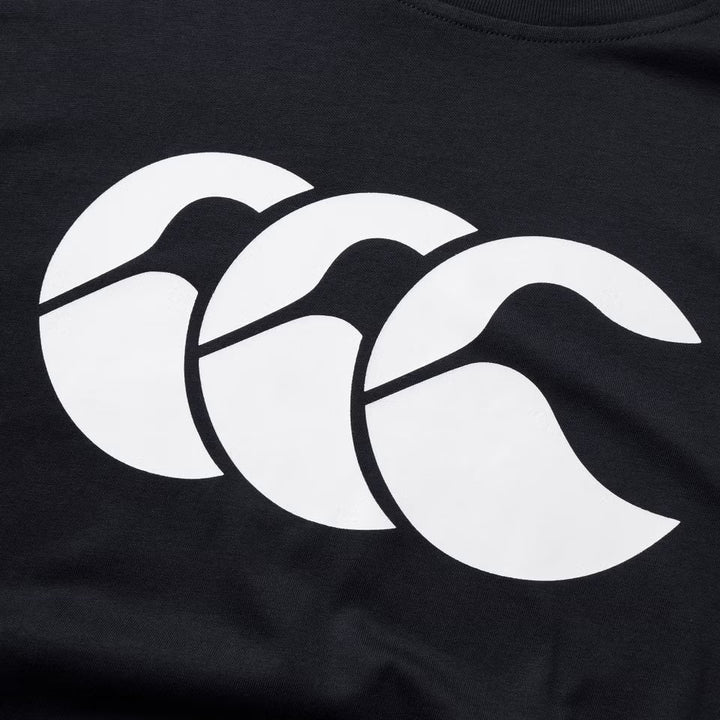 Canterbury CCC Organic Cotton Logo T-Shirt Men Black