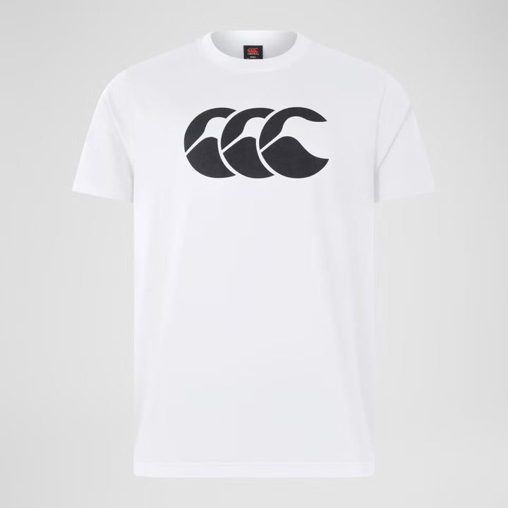 Canterbury CCC Organic Cotton Logo T-Shirt Men White