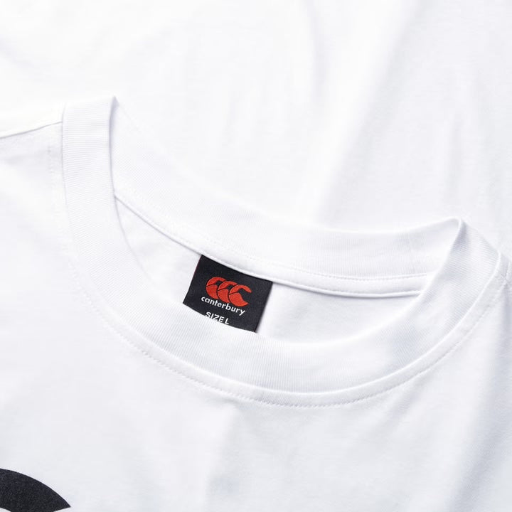 Canterbury CCC Organic Cotton Logo T-Shirt Men White