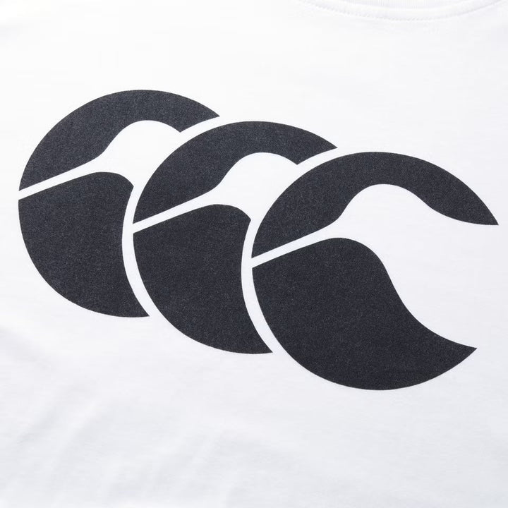 Canterbury CCC Organic Cotton Logo T-Shirt Men White
