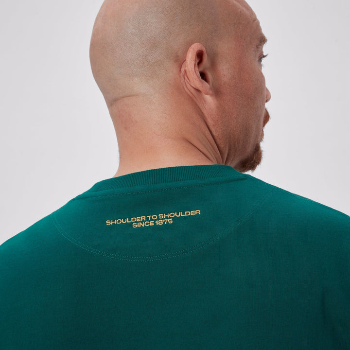 Canterbury Ireland Rugby 150th Anniversary Oversized T-Shirt Men Green