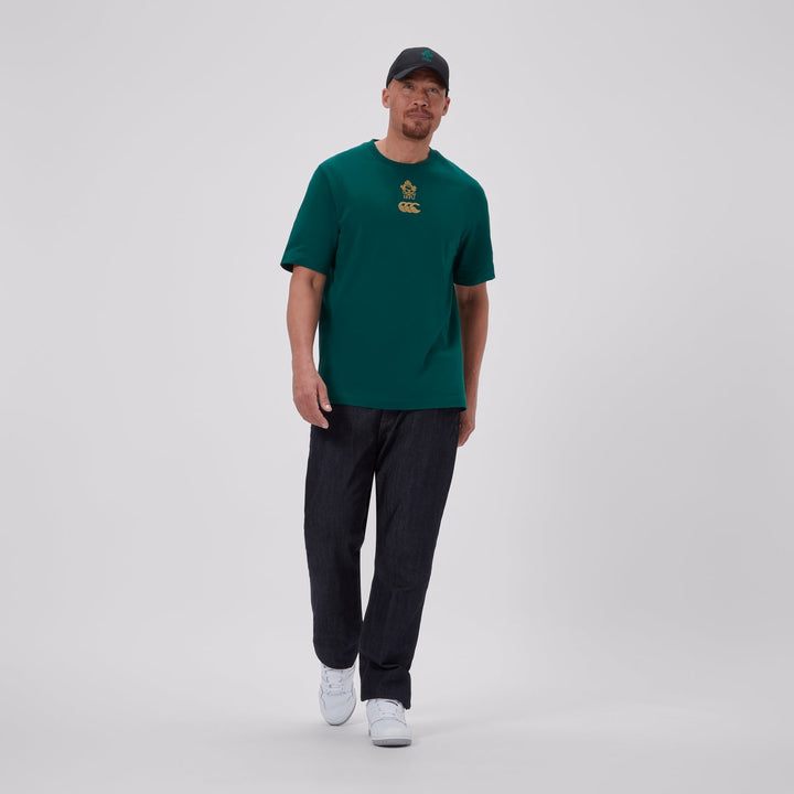 Canterbury Ireland Rugby 150th Anniversary Oversized T-Shirt Men Green