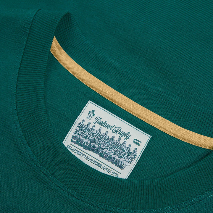 Canterbury Ireland Rugby 150th Anniversary Oversized T-Shirt Men Green