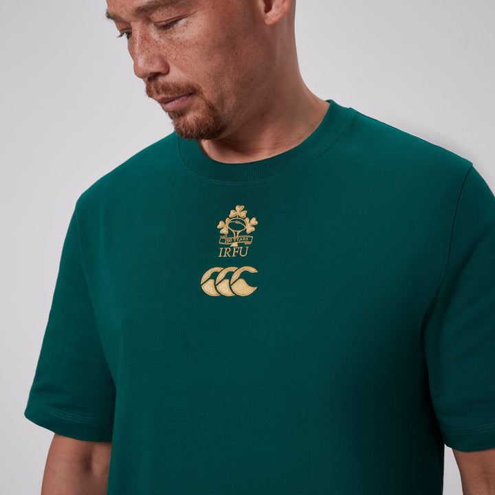 Canterbury Ireland Rugby 150th Anniversary Oversized T-Shirt Men Green