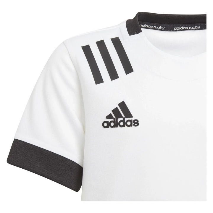 Adidas 3-Stripes Rugby Shirt Kids White