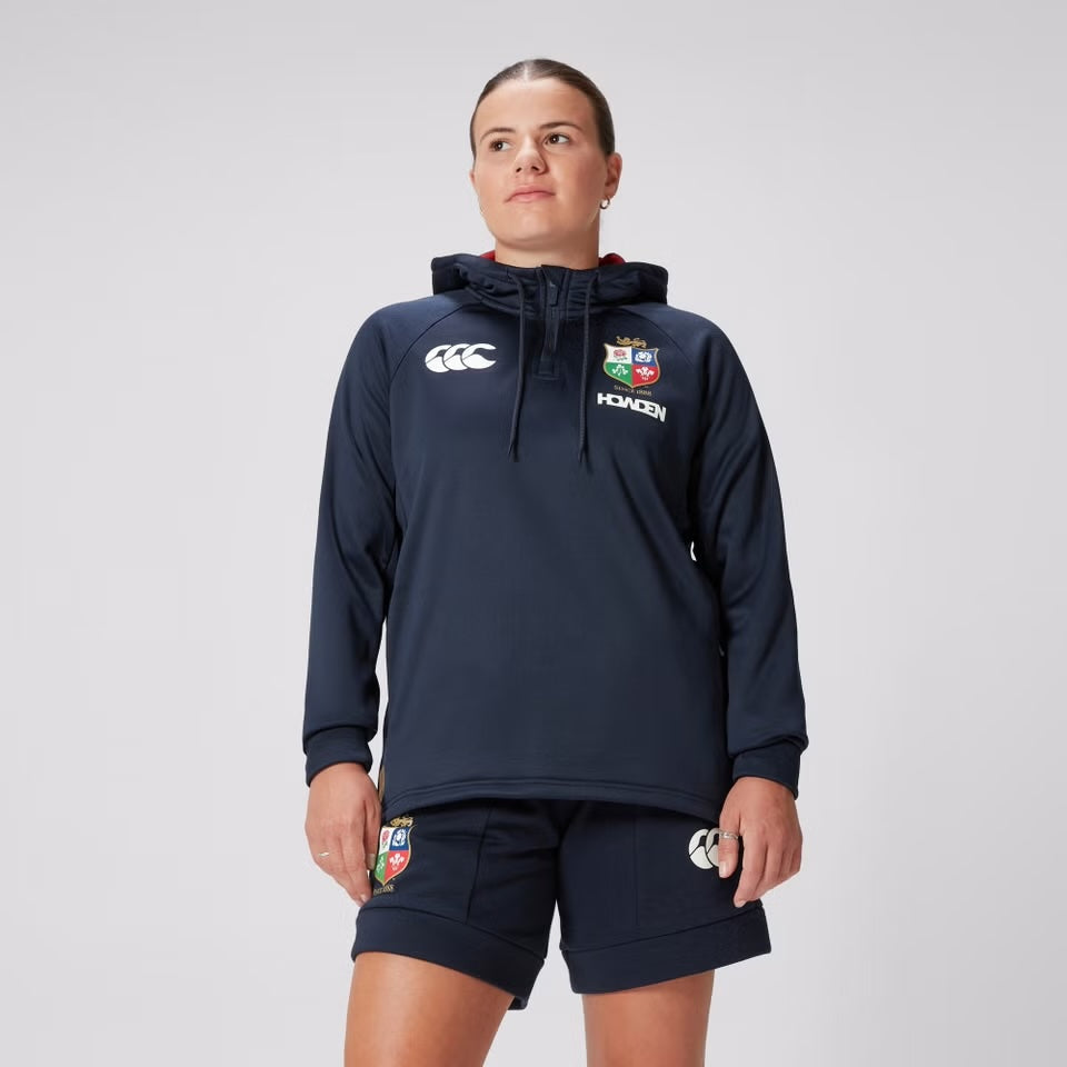 Canterbury British & Irish Lions 1/4 Zip Hoodie Women