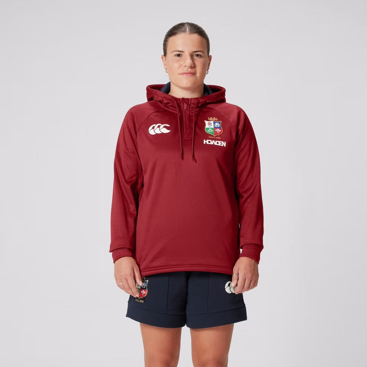 Canterbury British & Irish Lions 1/4 Zip Hoodie Women