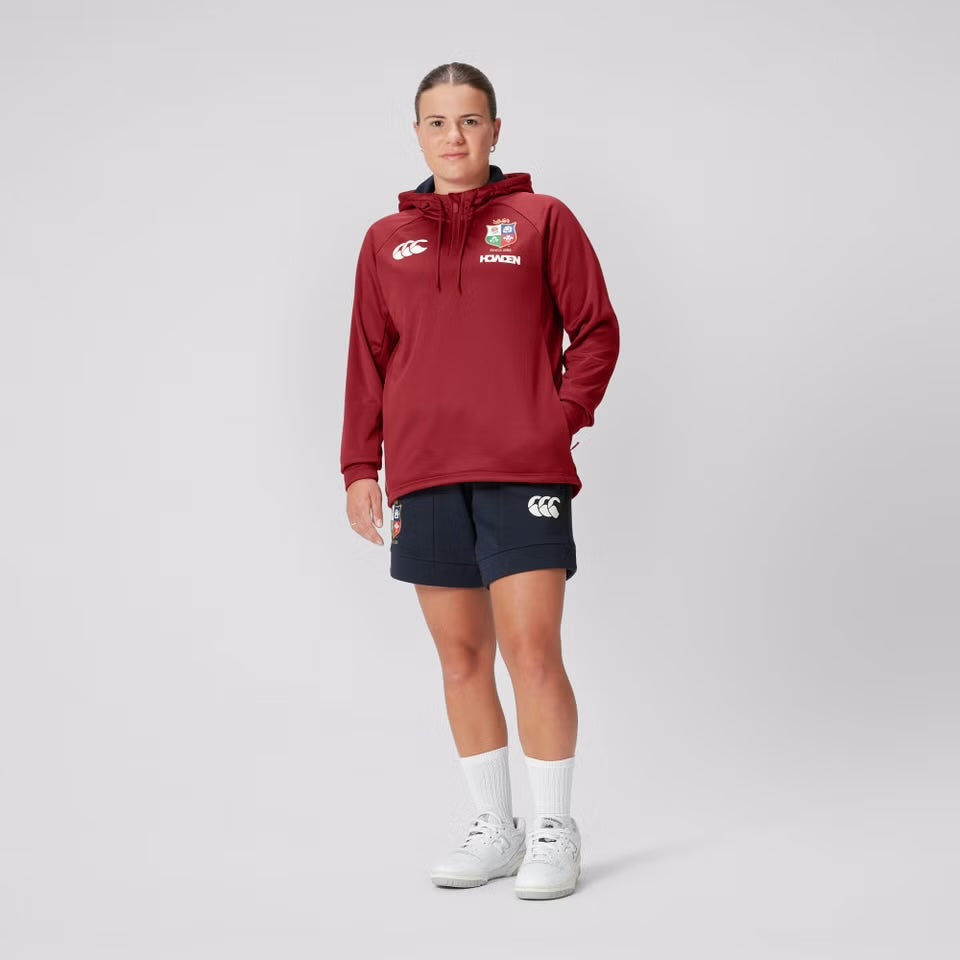 Canterbury British & Irish Lions 1/4 Zip Hoodie Women