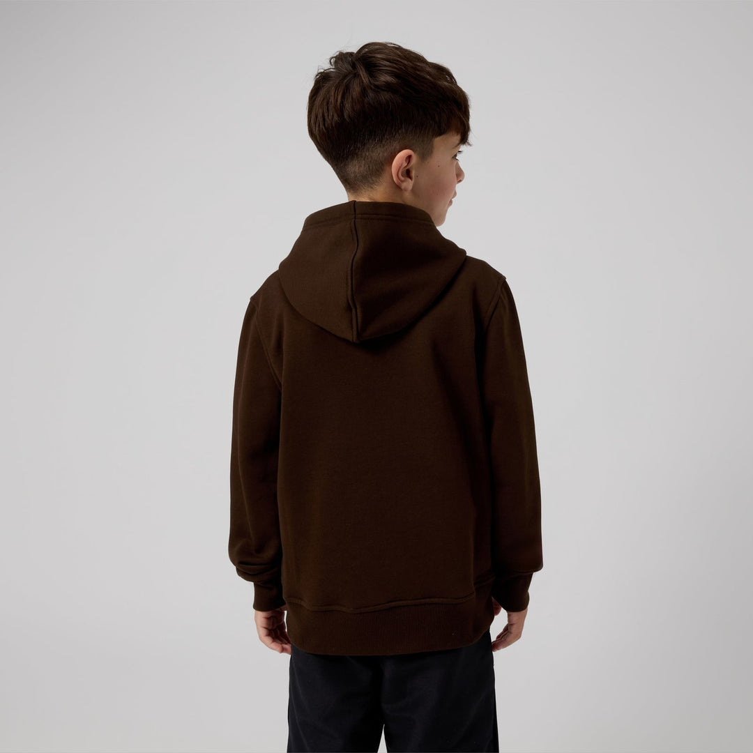 Canterbury Junior Unisex Uglies Hoodie Brown