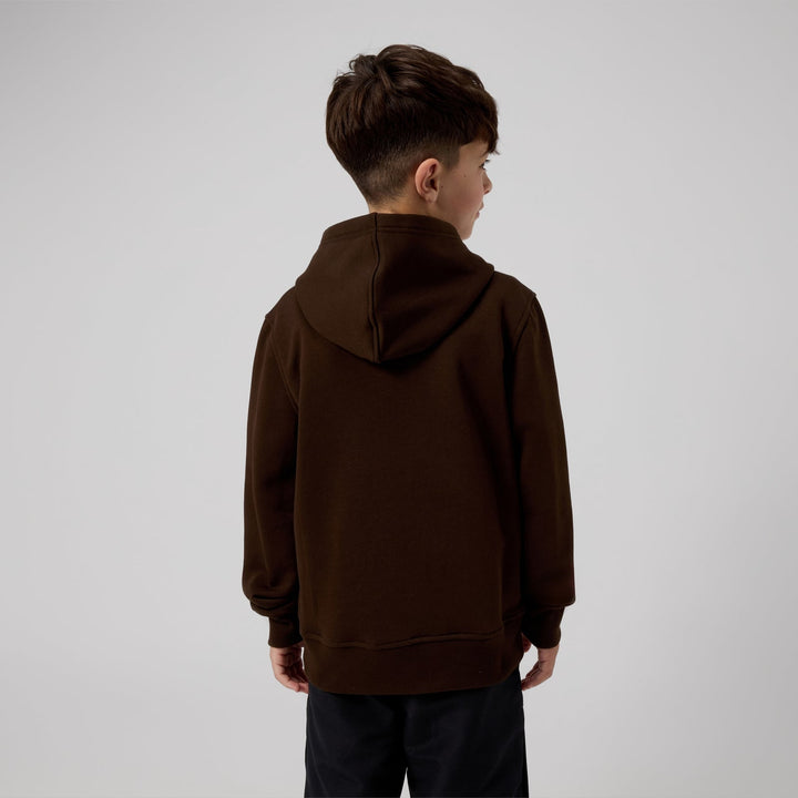 Canterbury Junior Unisex Uglies Hoodie Brown