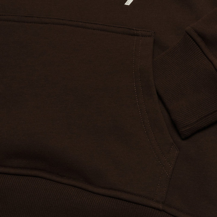 Canterbury Junior Unisex Uglies Hoodie Brown