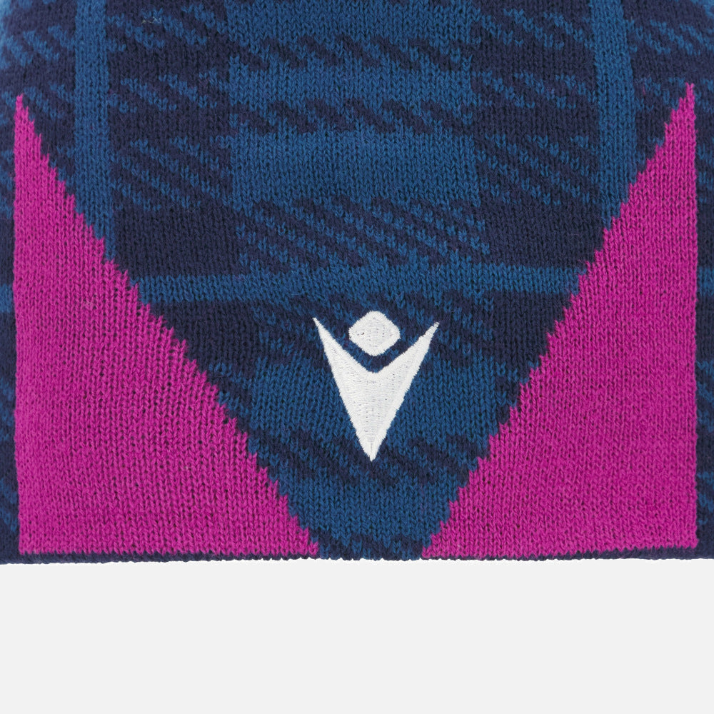 Macron Rugby Scotland 2025/26 Navy Skull Knit Beanie
