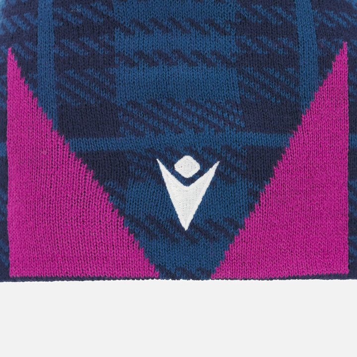 Macron Rugby Scotland 2025/26 Navy Skull Knit Beanie