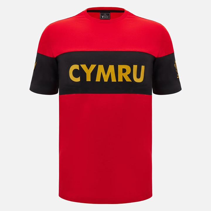 Macron Wales Rugby Leisure T-shirt Men