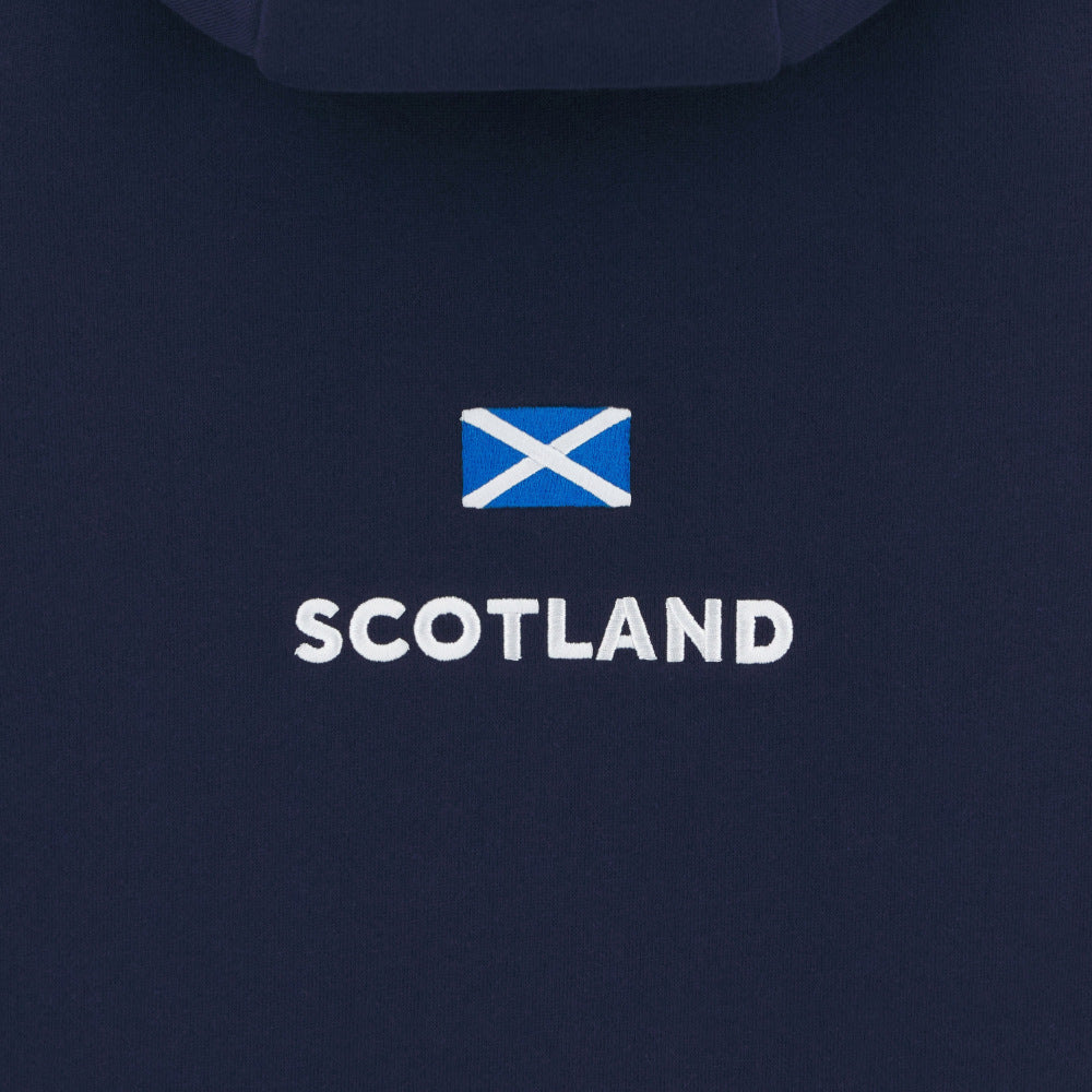 Macron Scotland Rugby 2025/26 Travel Hoodie Kids