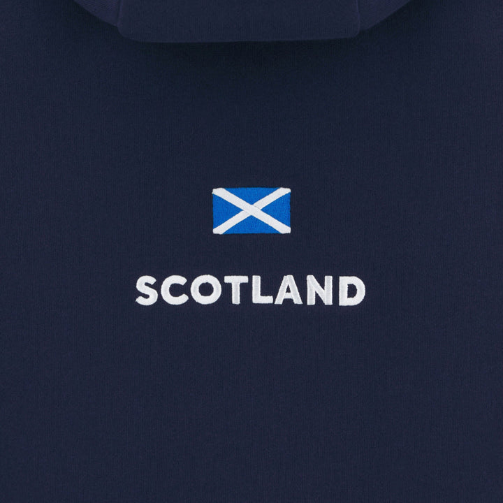 Macron Scotland Rugby 2025/26 Travel Hoodie Kids