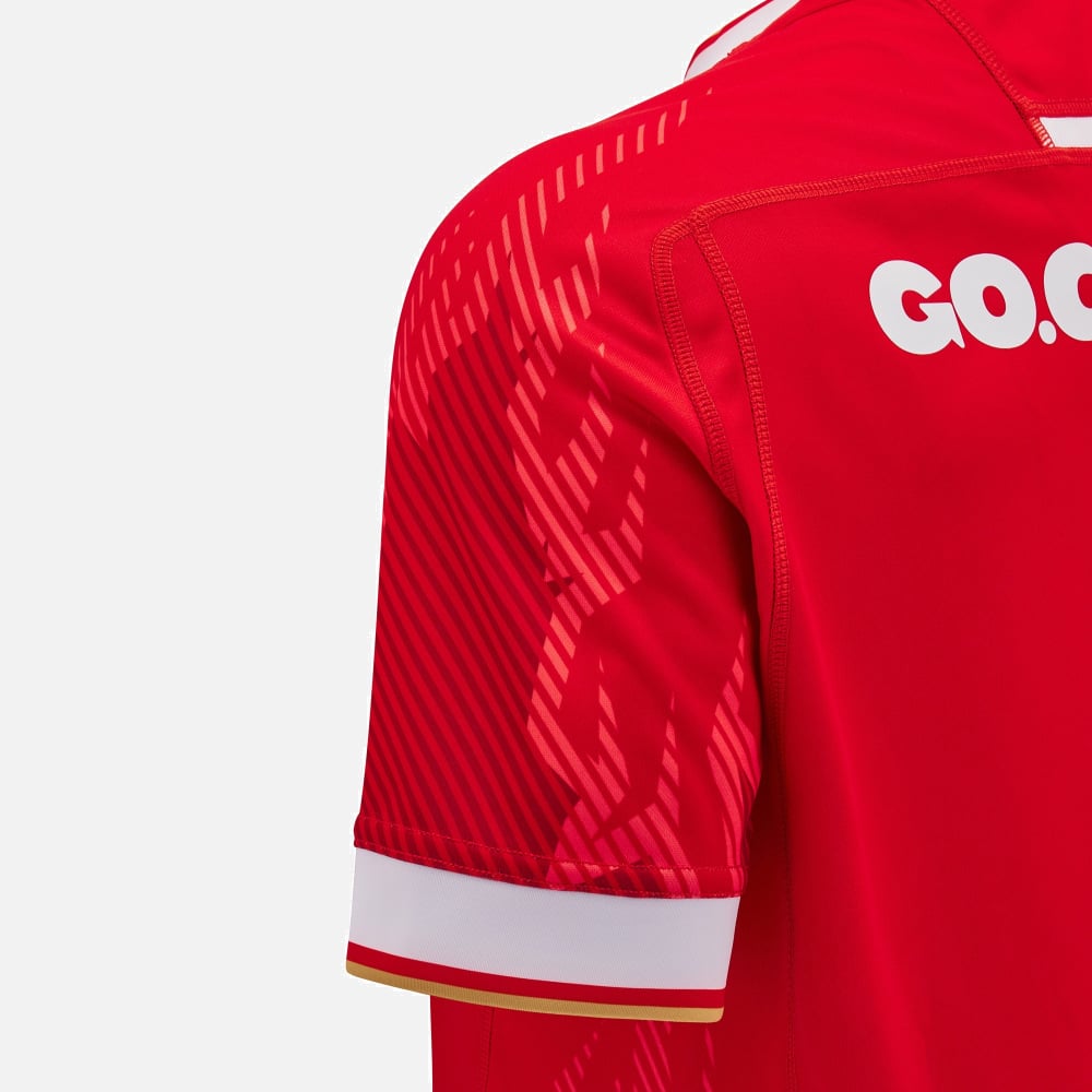 Macron Wales Rugby Replica Home Shirt Men