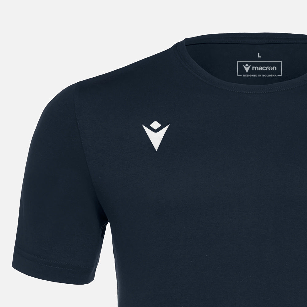 Macron Boost Hero Cotton T-Shirt Kids Navy