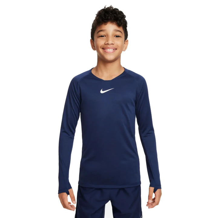 Nike Dry Park First Layer Longsleeve Shirt Junior Navy
