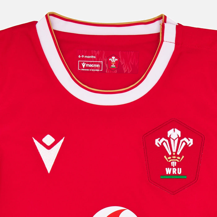 Macron Wales Rugby Replica Home Kit Baby