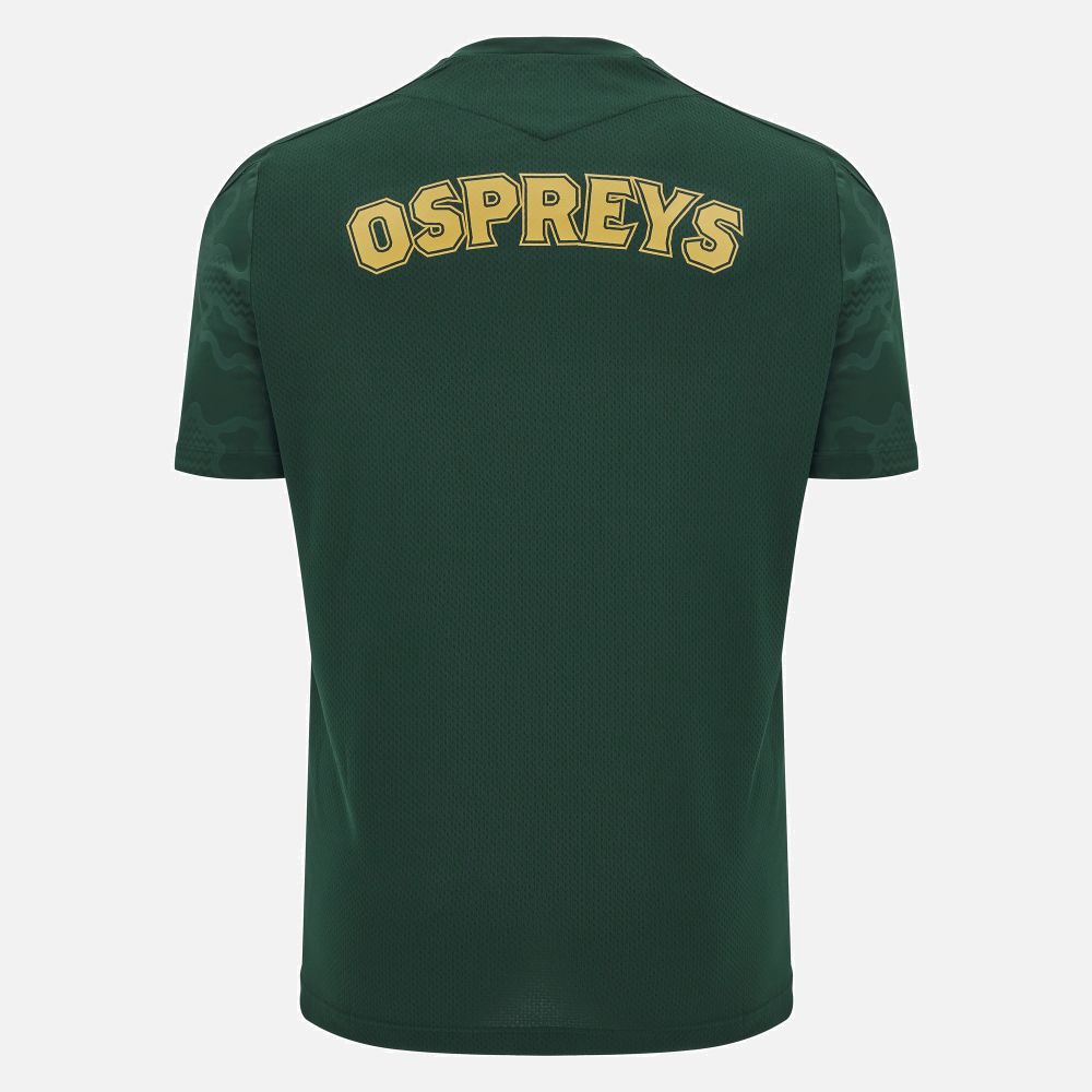 Macron Ospreys Rugby Training Shirt Men