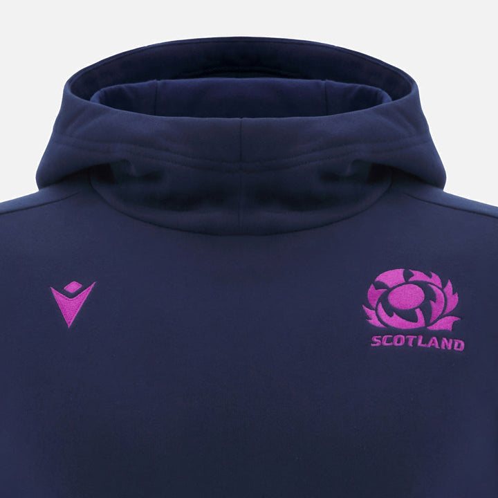 Macron Scotland Rugby 2025/26 Travel Hoodie Kids