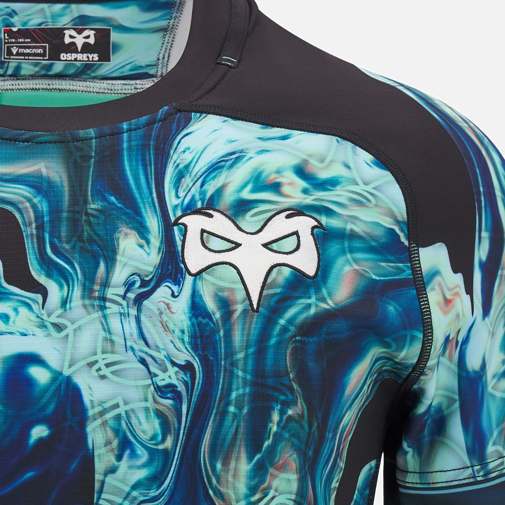 Macron Ospreys Rugby Training Jersey Men