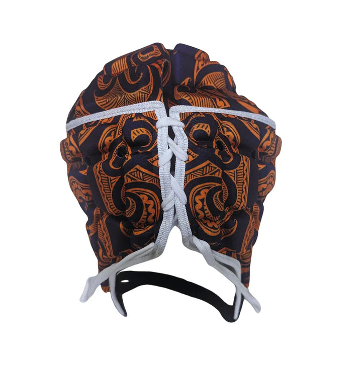 Impact Rugby Kiwi Navy/Orange Headguard