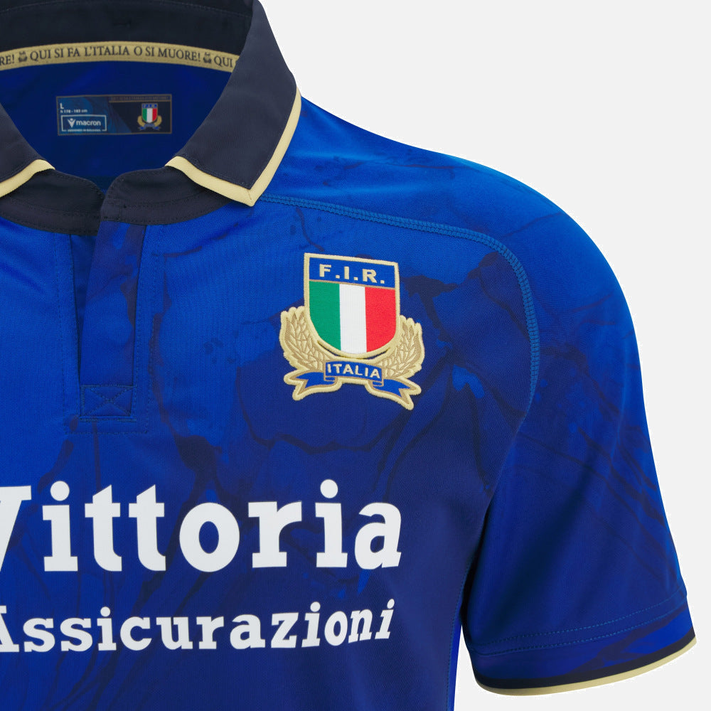 Macron Italy Rugby 2025/26 Home Replica Shirt Men’s