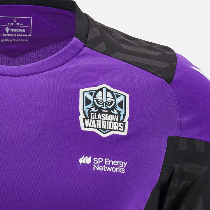 Macron Glasgow Warriors Rugby Training Shirt Men