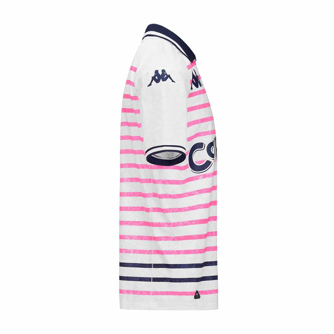 Kappa Stade Français Paris Kombat Third Shirt 24/25 White Men