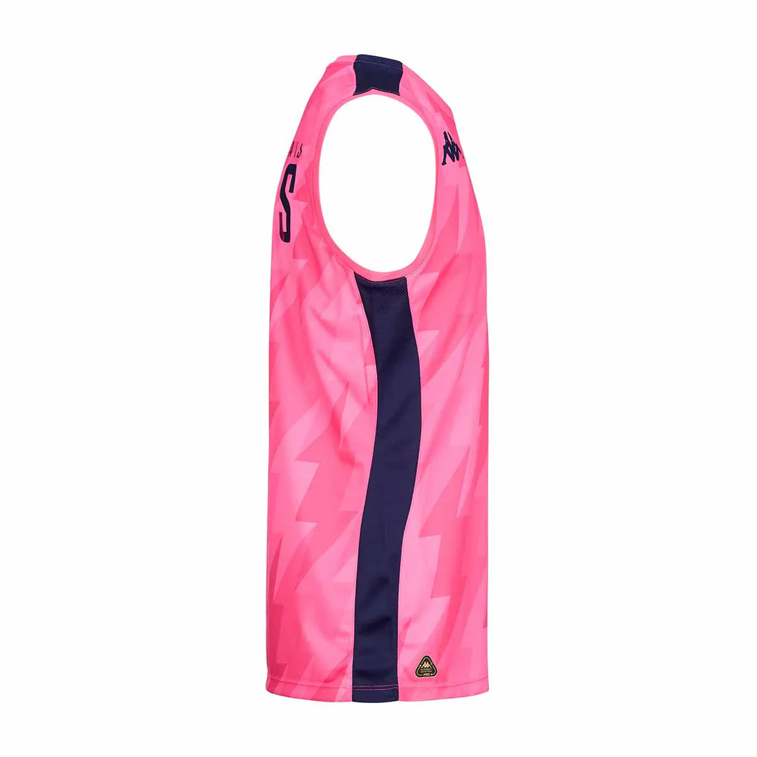 Kappa Stade Français Abriz Pro 8 24/25 Pink Men's Tank Top