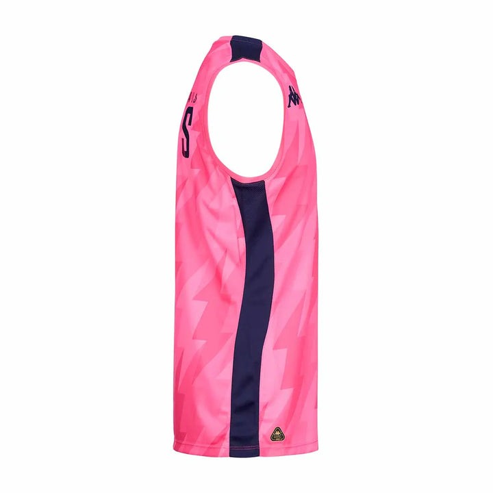 Kappa Stade Français Abriz Pro 8 24/25 Pink Men's Tank Top