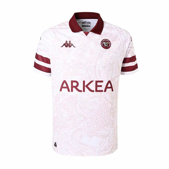 Kappa UBB 24/25 Kombat Away Shirt Junior White
